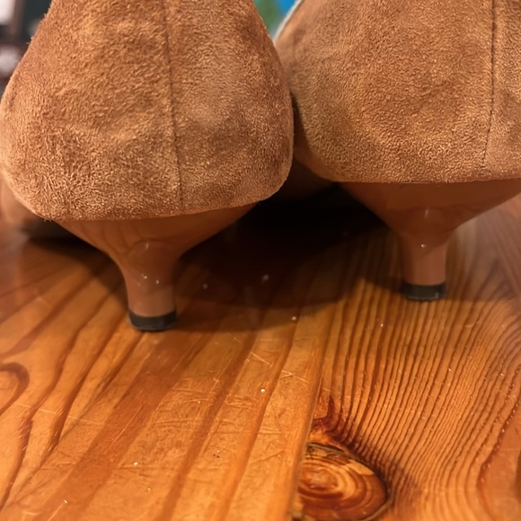 Vintage Pazzo suede kitten heel shoes 9M - Picture 7 of 12